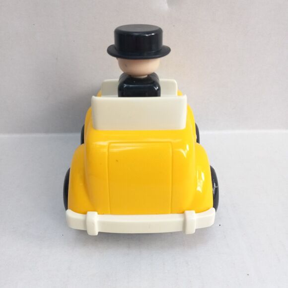 Vintage Tomy Thomas and Friends Sir Topham Push N Go Car-1997-Yellow-6568-Works - Picture 4 of 12